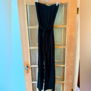 Gauze black, strapless jumpsuit from Australia